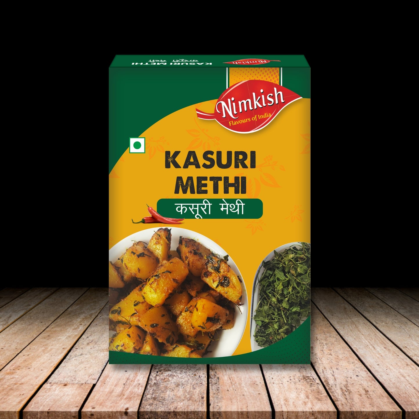 Nimkish Kasuri Methi 25g | Fenugreek Leaves Powder