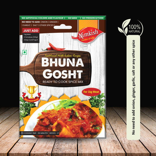 Nimkish Bhuna Gosht Spice Mix 50g