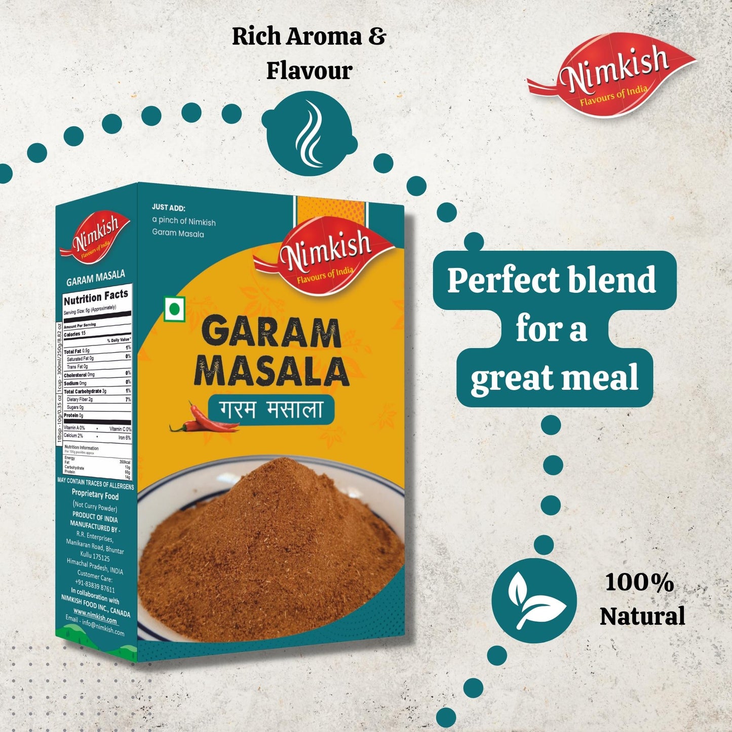 Nimkish Garam Masala 100g