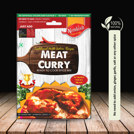 Nimkish Meat Curry Spice Mix 60g