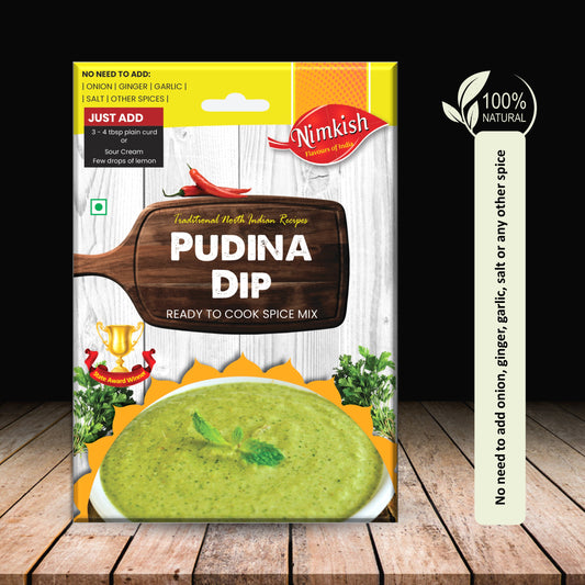 Nimkish Pudina Dip Spice Mix 60g