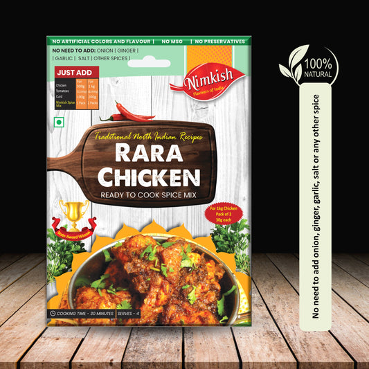 Nimkish Rara Chicken Spice Mix 60g