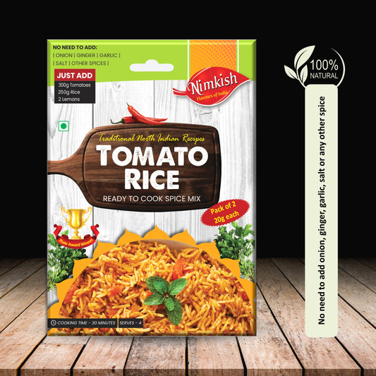 Nimkish Tomato Rice Spice Mix 40g