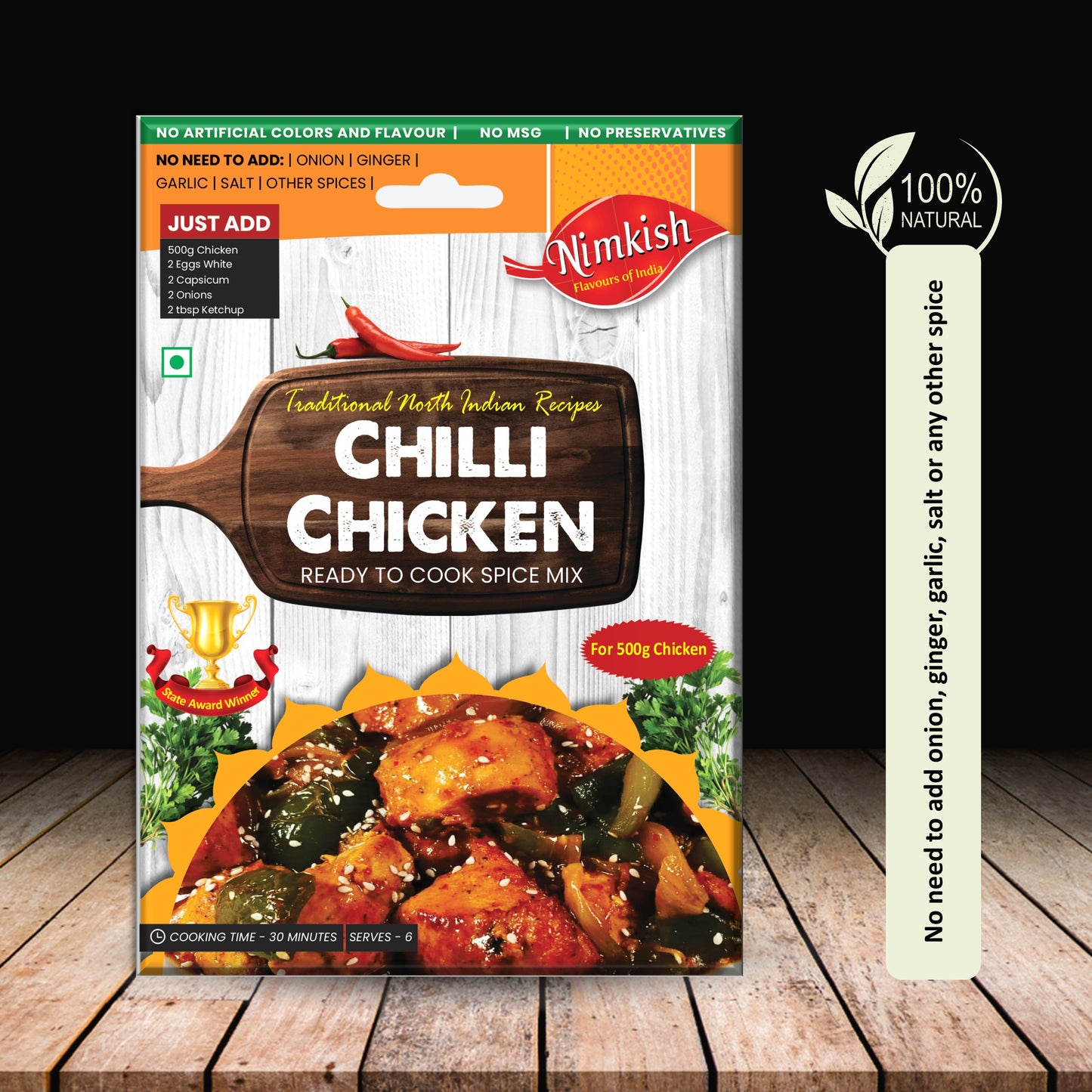 Nimkish Chilli Chicken Spice Mix 50g