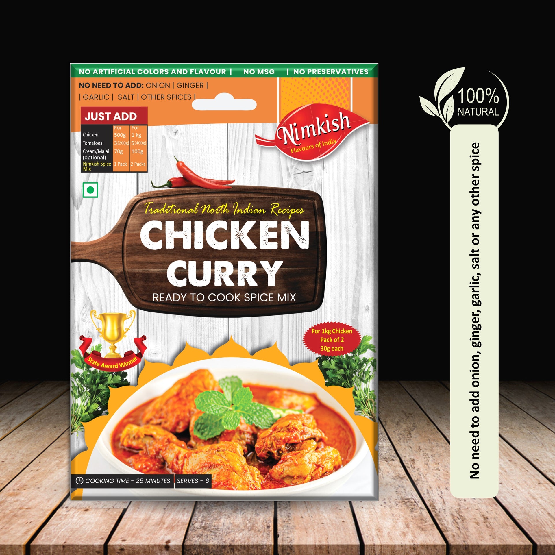 Indian Chicken Curry Without Tomatoes Bulk Buy | www.murraguldrie.com