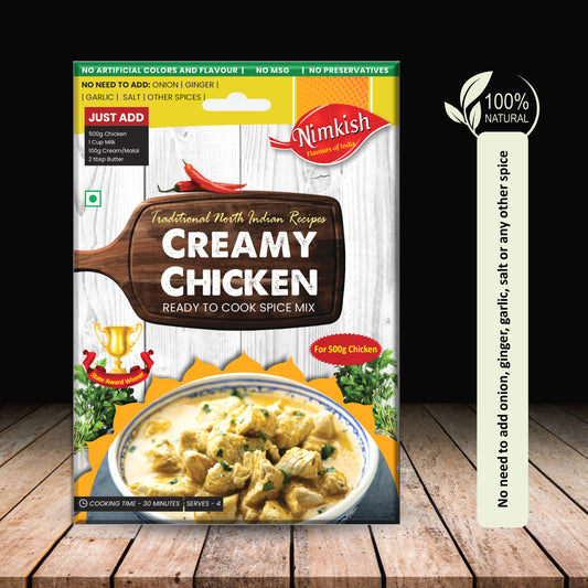 Nimkish Creamy Chicken Spice Mix 40g