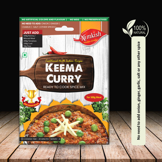 Nimkish Keema Curry Spice Mix 50g