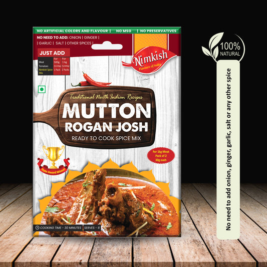 Nimkish Mutton Rogan Josh Spice Mix 60g