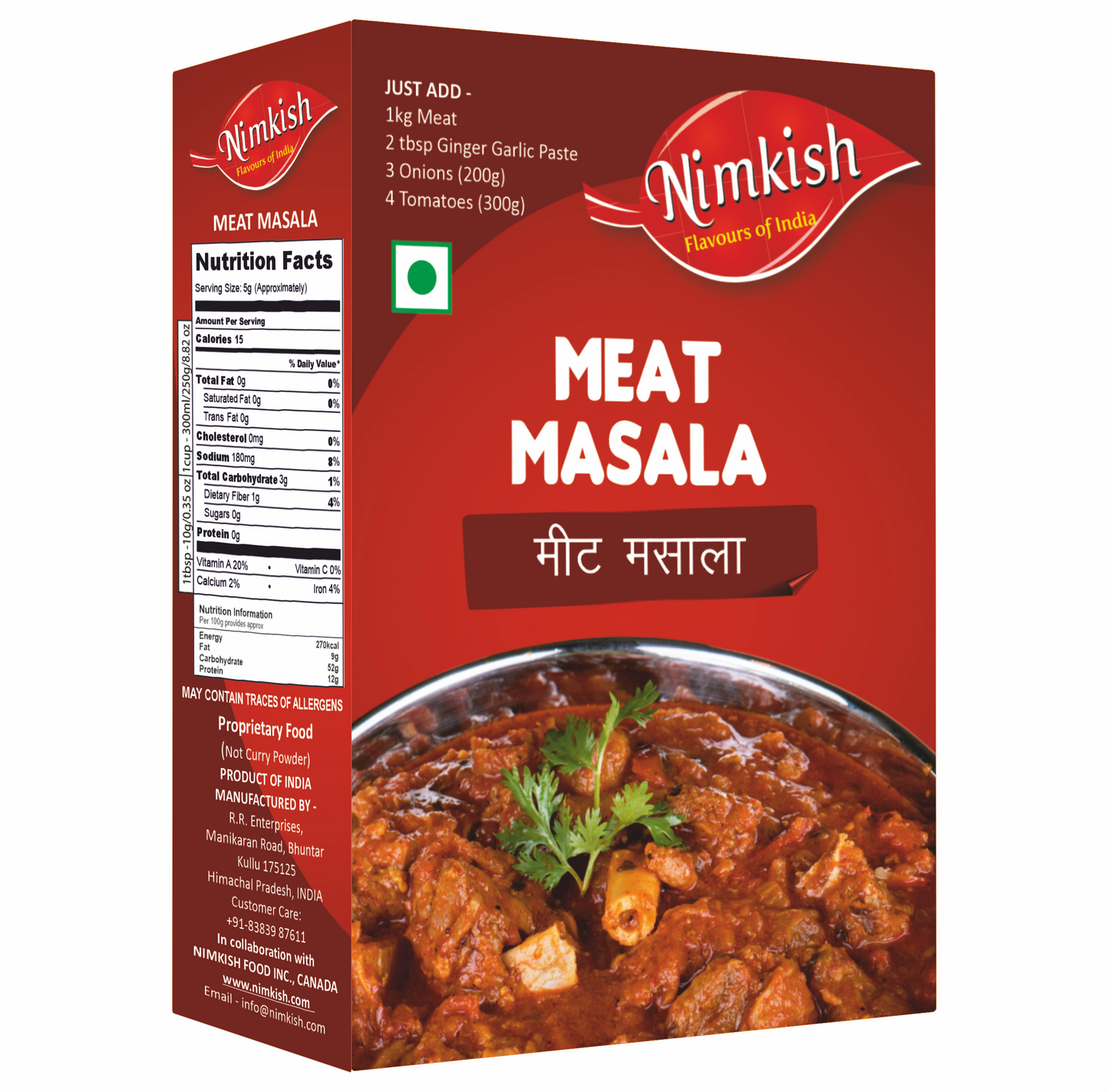 Nimkish Meat Masala 100g