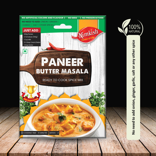 Nimkish Paneer Butter Masala Spice Mix 40g